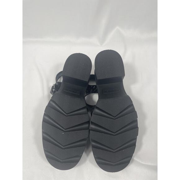 Sorel Joanie Heel Ankle Strap Sandals Women's SZ 8 Chunky Block Heel Shoes - Picture 6 of 7